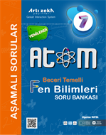 7. Sınıf Atom Beceri Temelli Fen Bilimleri Aşamalı Soru Bankası